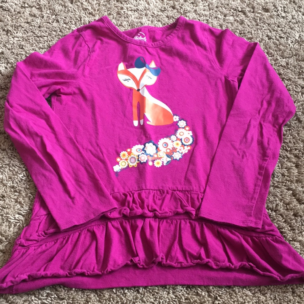 Girls size 8 long sleeve shirt